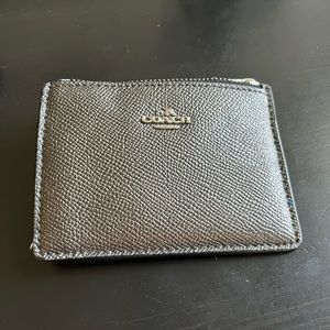 Coach small compact wallet